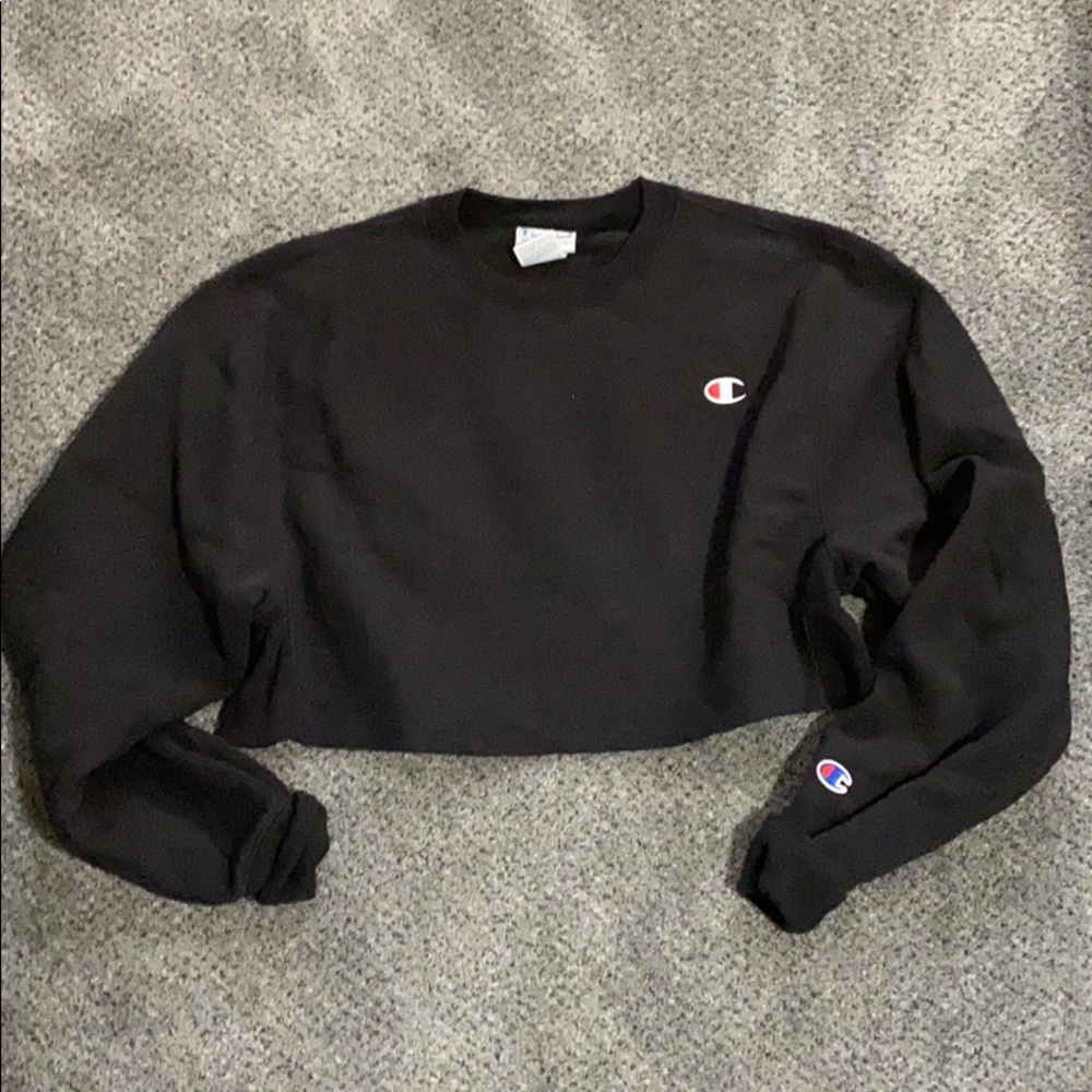 Cropped champion sweatshirt